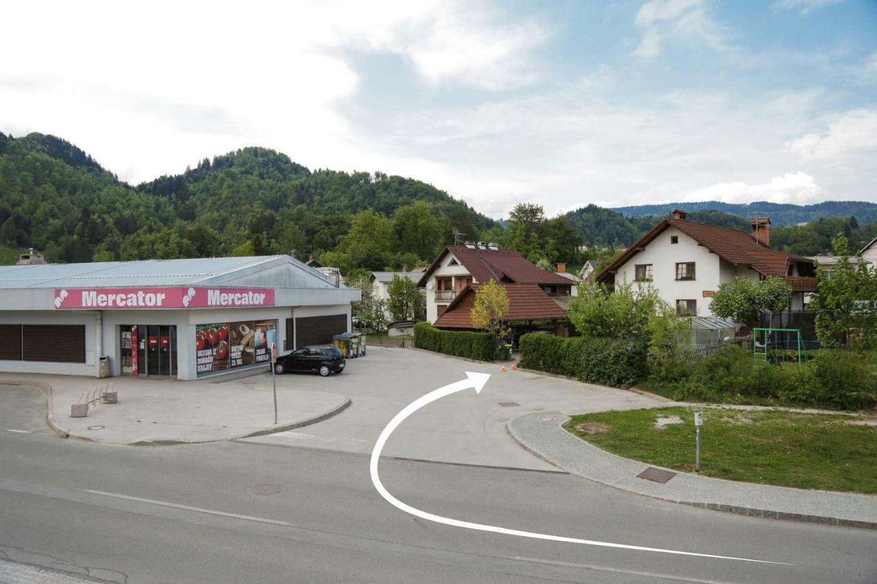 Apartmaji Volf Zgornje Gorje Exterior foto